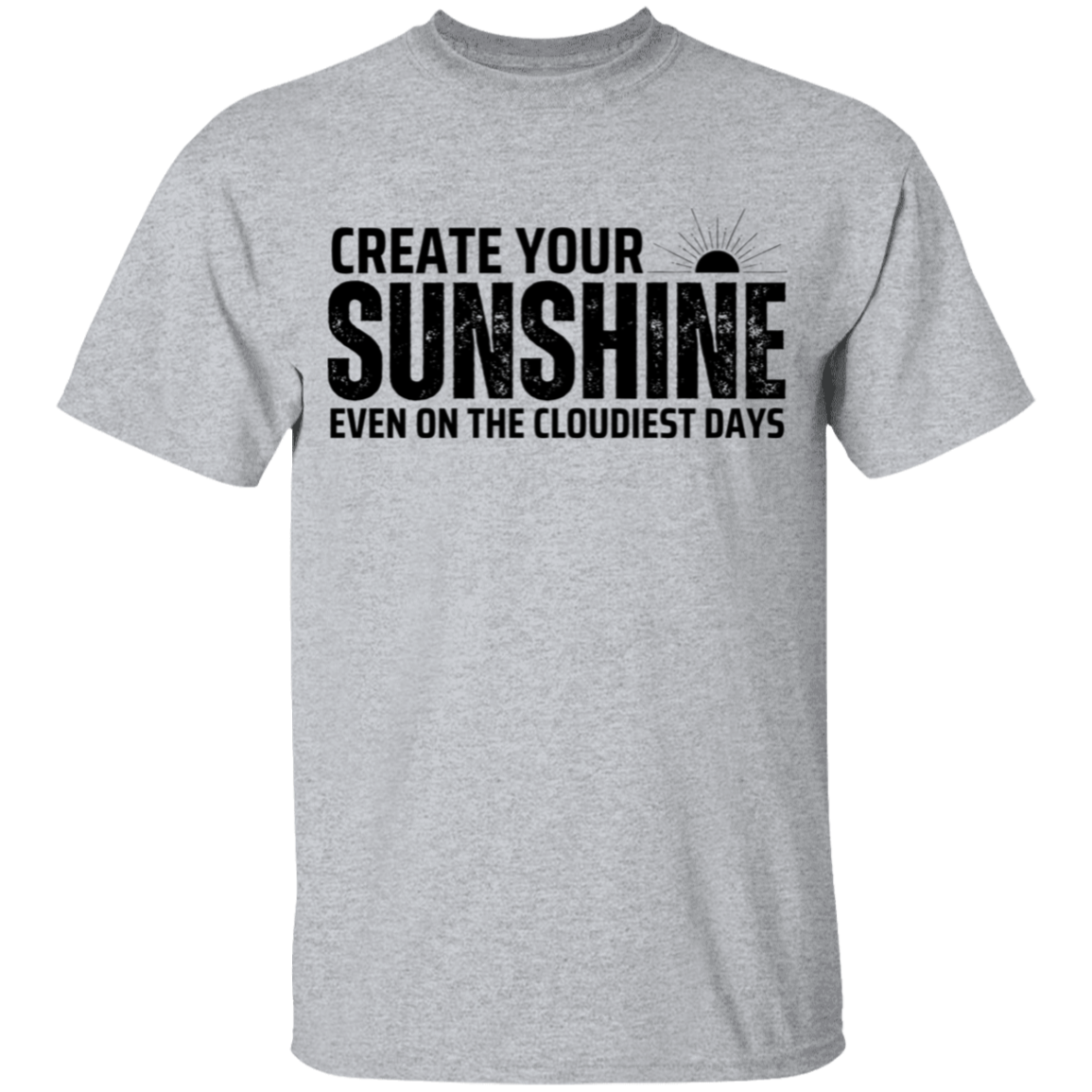 Unisex Sunshine Youth 5.3 oz 100% Cotton T-Shirt