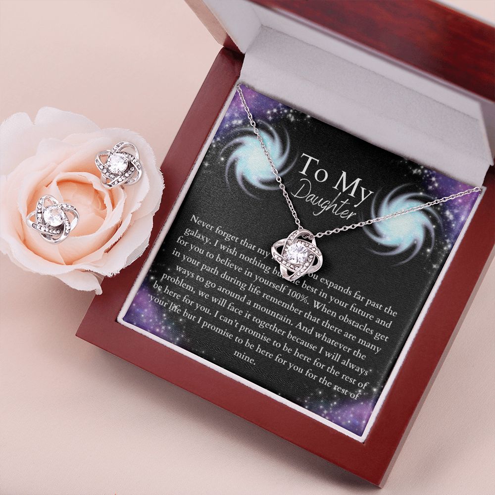 I Love My Galaxy | Earring & Necklace Set