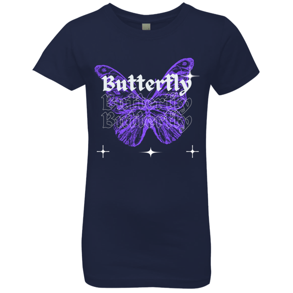 Butterfly Girl Princess T-Shirt