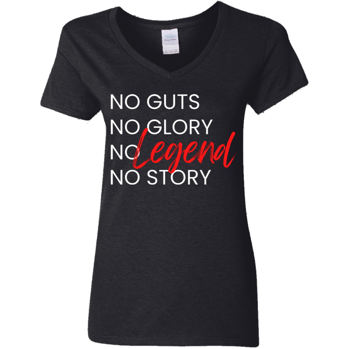 No Legend Ladies' 5.3 oz. V-Neck T-Shirt