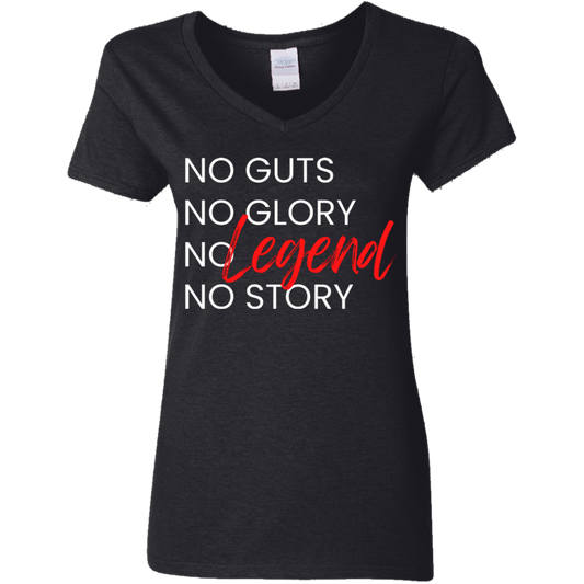 No Legend Ladies' 5.3 oz. V-Neck T-Shirt