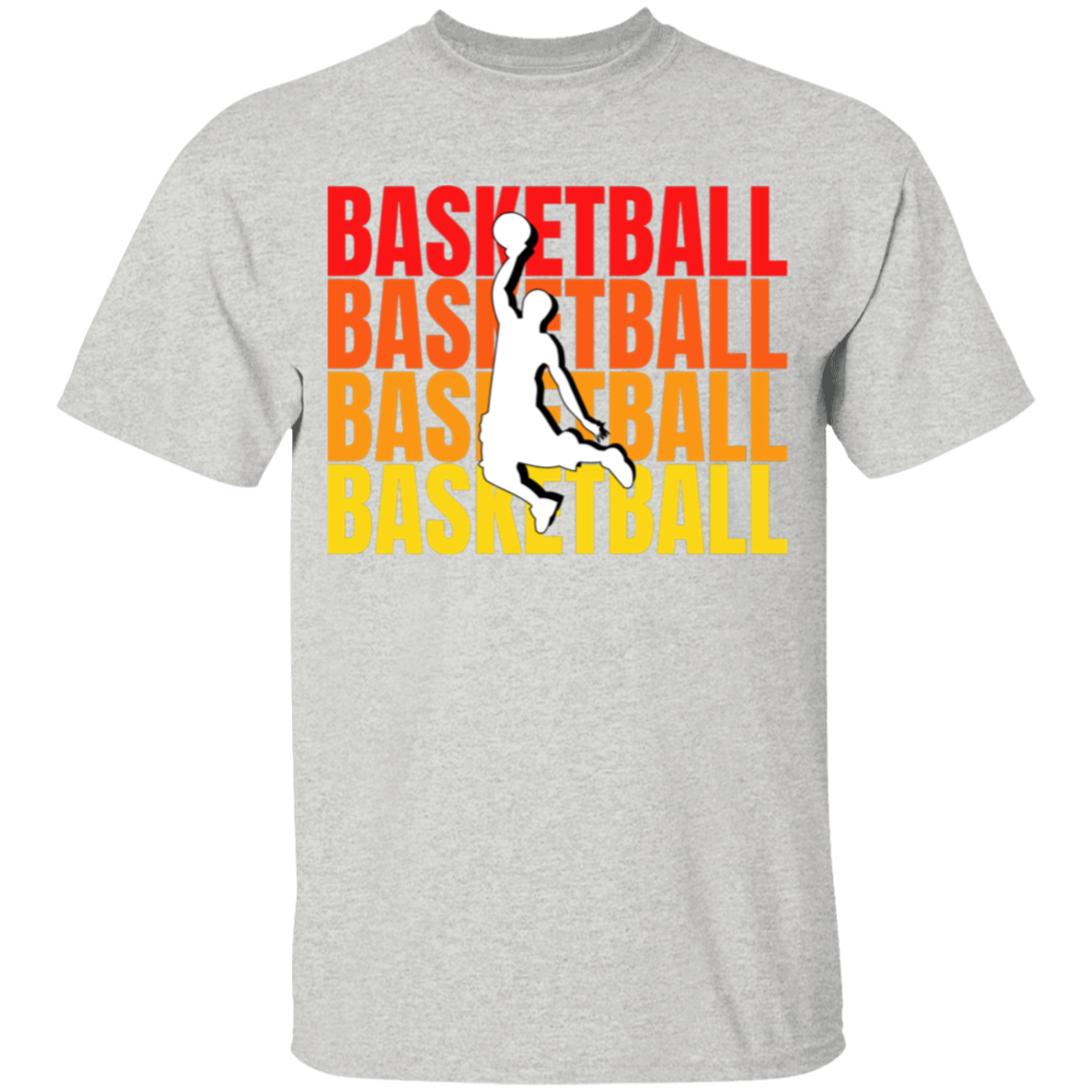 Unisex Basketball Youth 5.3 oz 100% Cotton T-Shirt