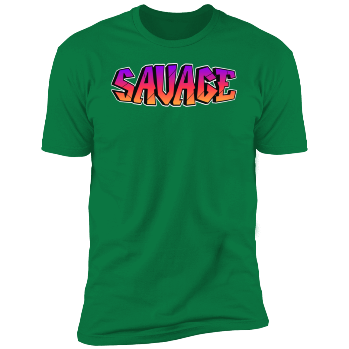 Colorful Savage Men Short Sleeve T-Shirt