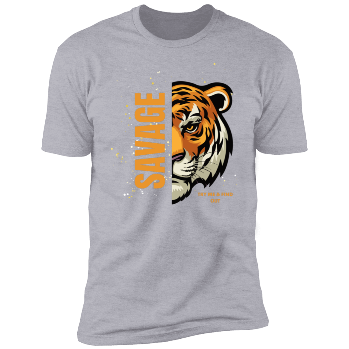 Savage Tiger Men Short Sleeve T-Shirt