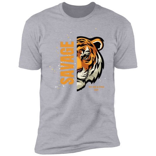 Savage Tiger Men Short Sleeve T-Shirt