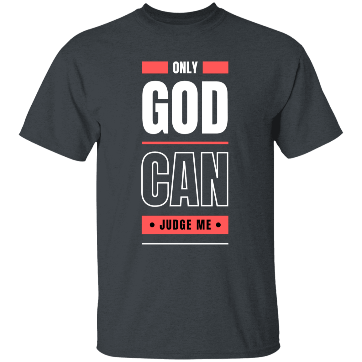 Unisex Only God Youth 5.3 oz 100% Cotton T-Shirt