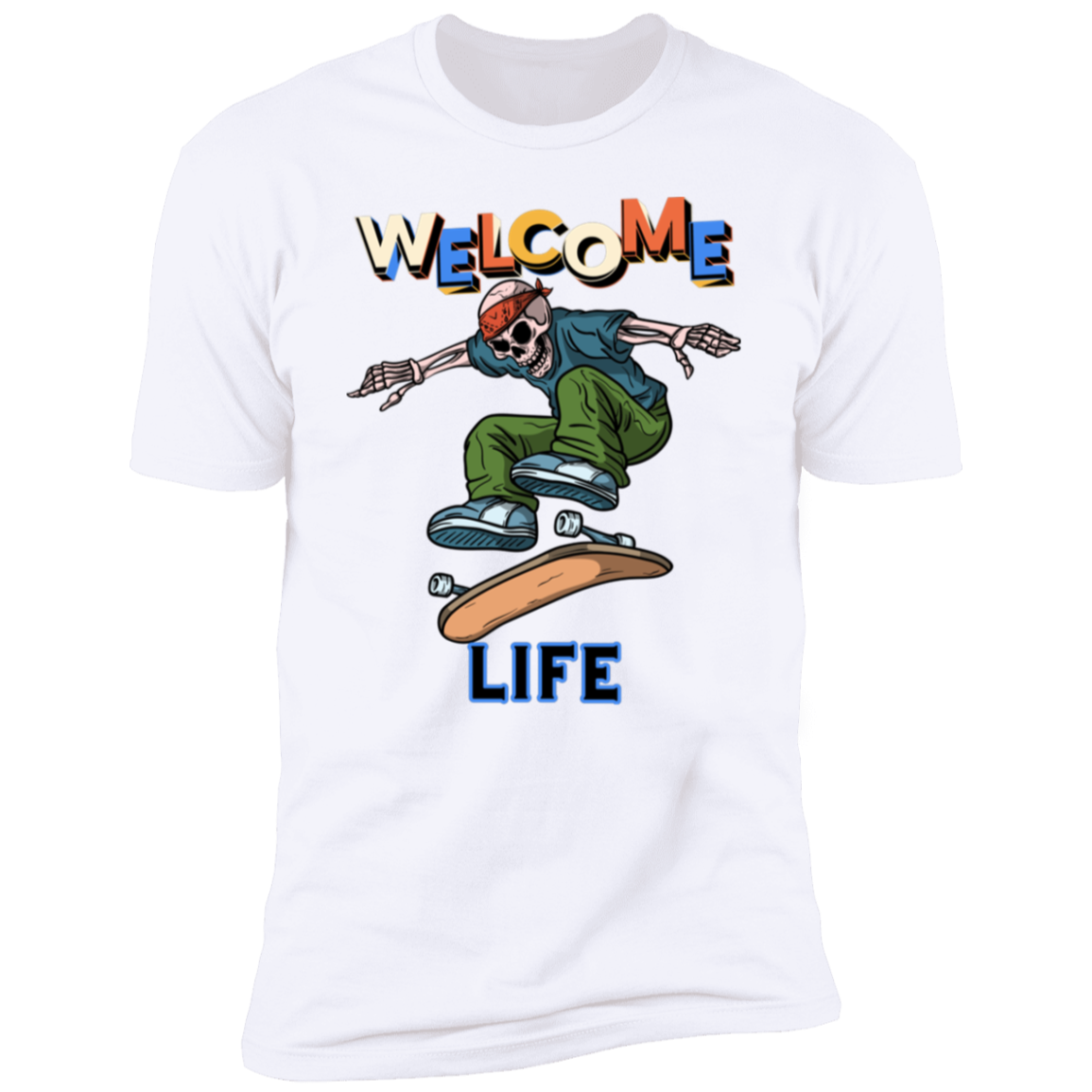 Welcome Life Men Short Sleeve T-Shirt