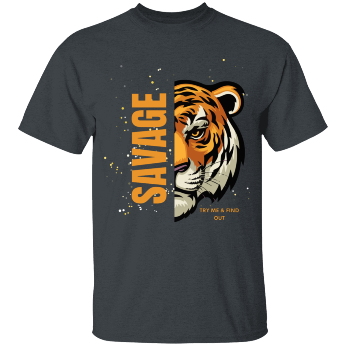 Unisex Savage Tiger Youth 5.3 oz 100% Cotton T-Shirt