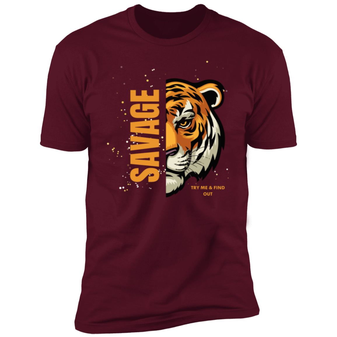 Savage Tiger Men Short Sleeve T-Shirt