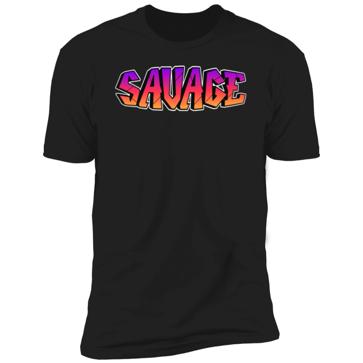 Colorful Savage Men Short Sleeve T-Shirt