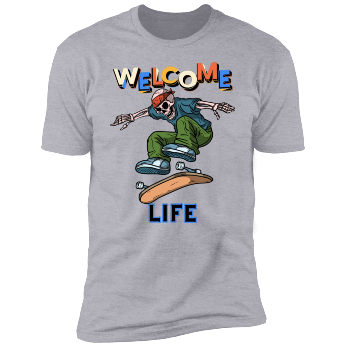 Welcome Life Men Short Sleeve T-Shirt