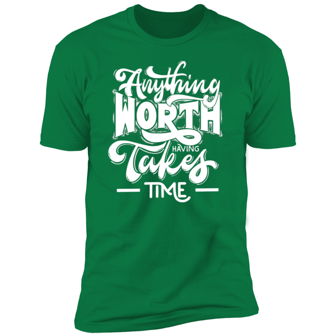 Anything Worth... White Detailed Short Sleeve T-Shirt