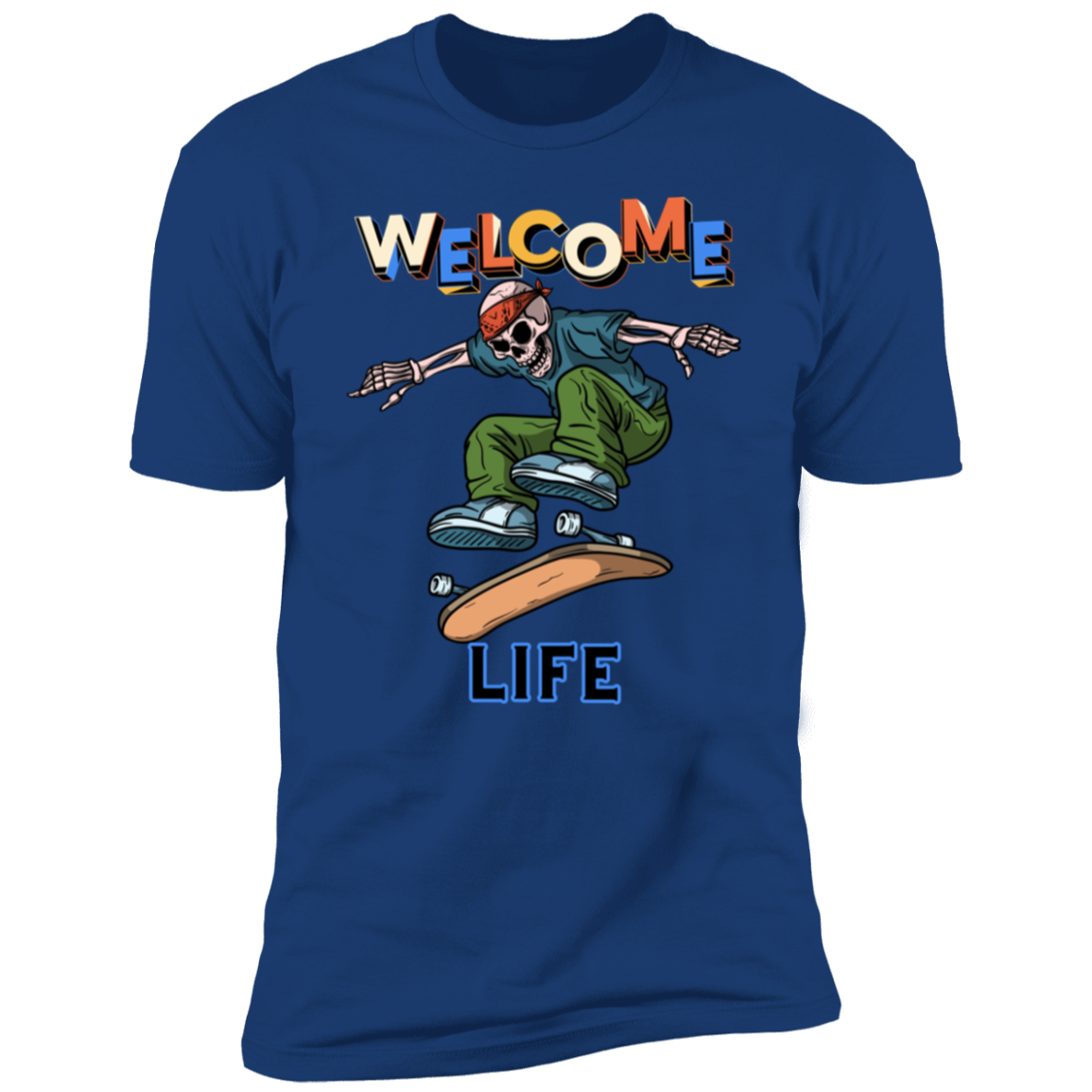 Welcome Life Men Short Sleeve T-Shirt