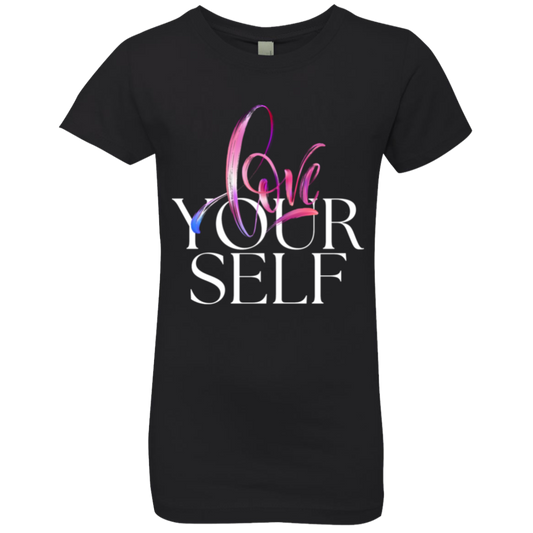 Love Yourself Girls' Princess T-Shirt