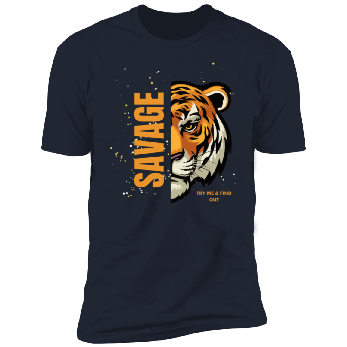 Savage Tiger Men Short Sleeve T-Shirt