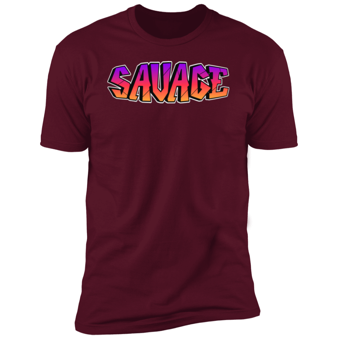 Colorful Savage Men Short Sleeve T-Shirt