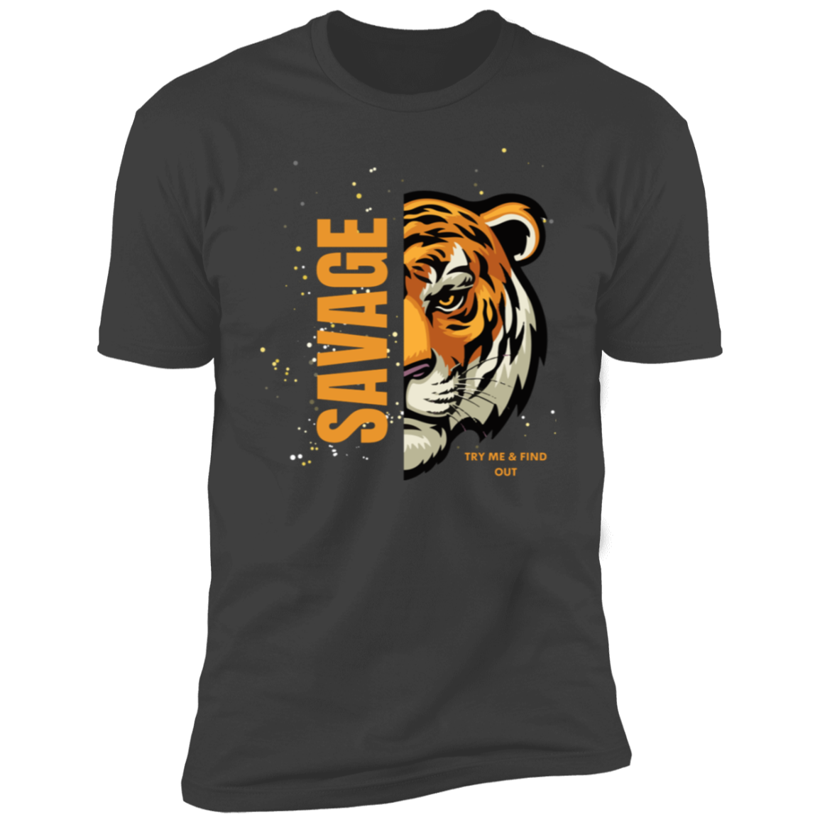 Savage Tiger Men Short Sleeve T-Shirt