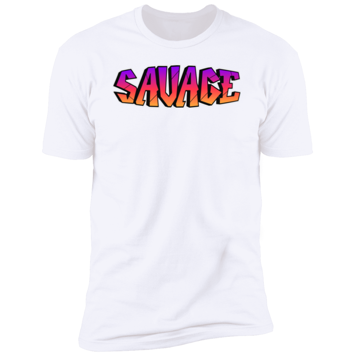 Colorful Savage Men Short Sleeve T-Shirt