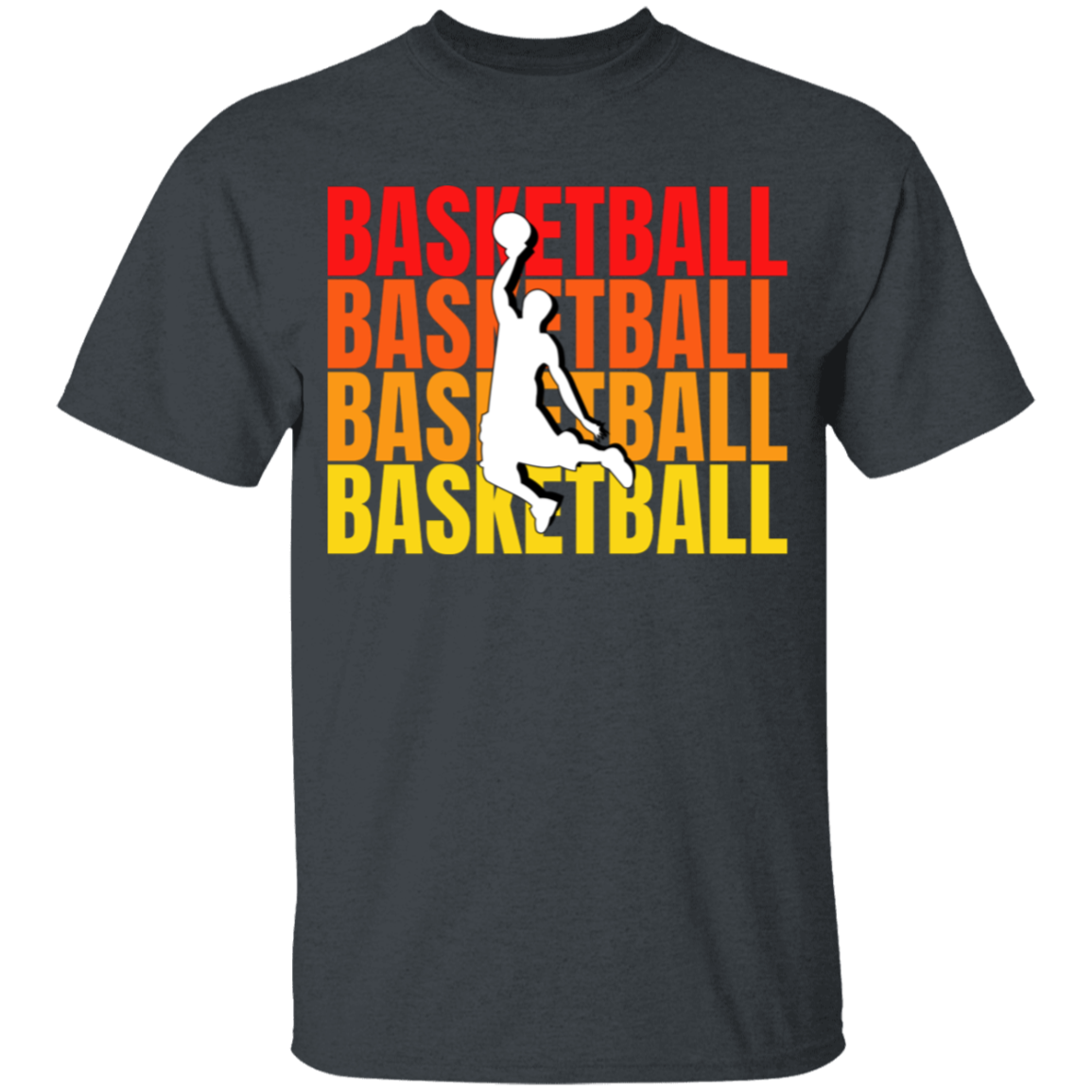 Unisex Basketball Youth 5.3 oz 100% Cotton T-Shirt