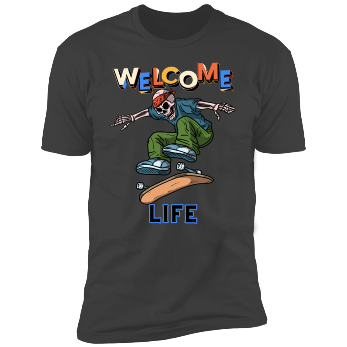 Welcome Life Men Short Sleeve T-Shirt