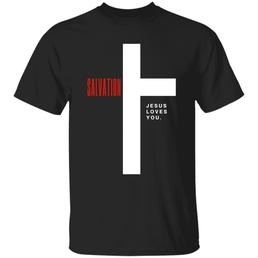 Unisex Salvation White Youth 5.3 oz 100% Cotton T-Shirt