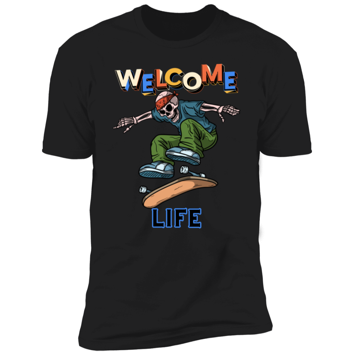 Welcome Life Men Short Sleeve T-Shirt