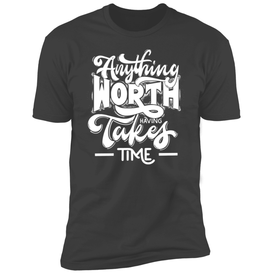 Anything Worth... White Detailed Short Sleeve T-Shirt