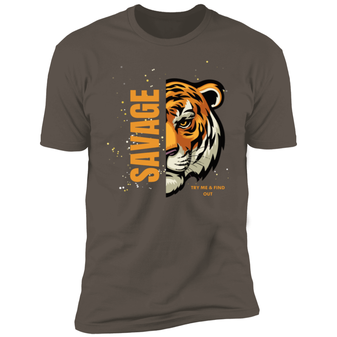 Savage Tiger Men Short Sleeve T-Shirt