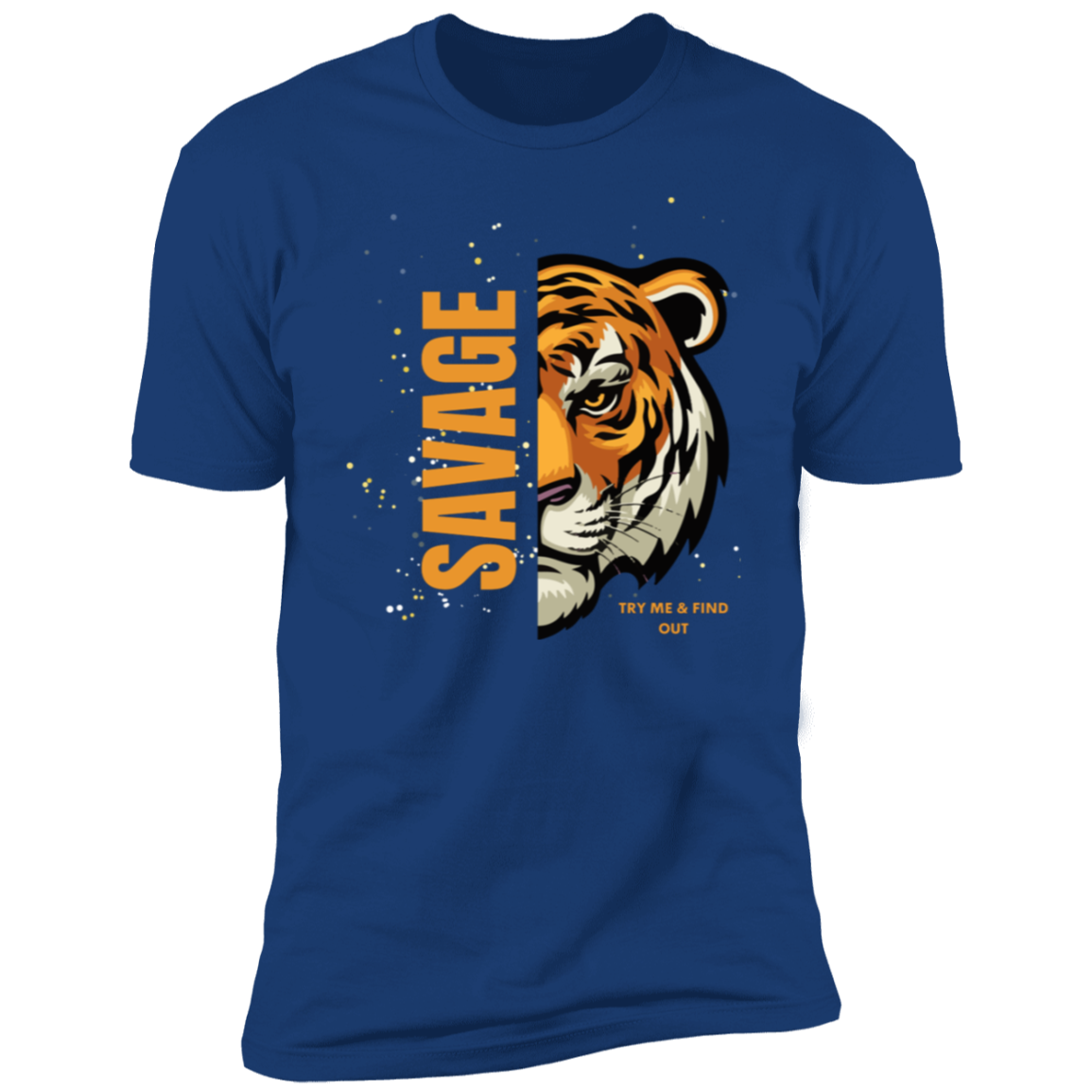 Savage Tiger Men Short Sleeve T-Shirt