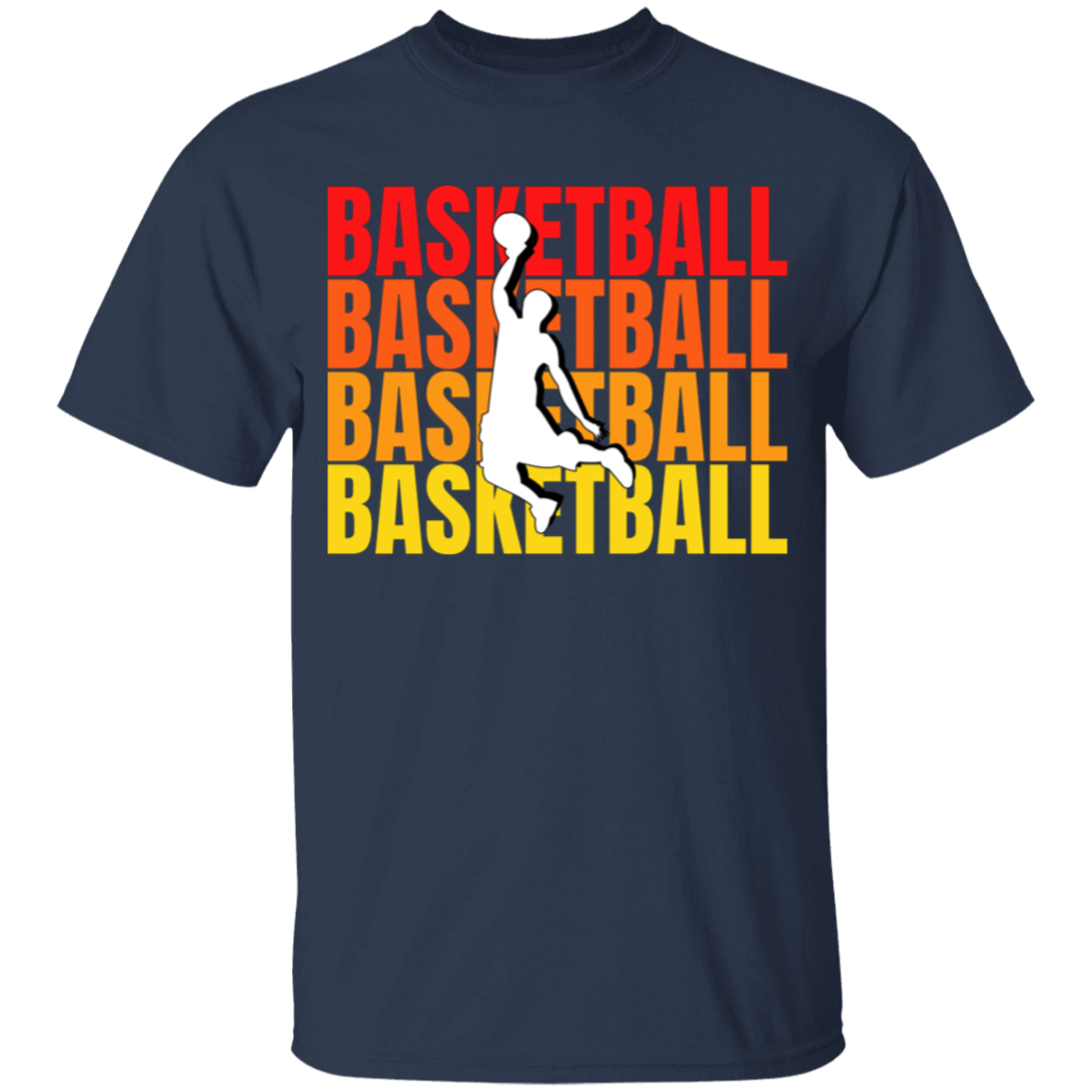 Unisex Basketball Youth 5.3 oz 100% Cotton T-Shirt