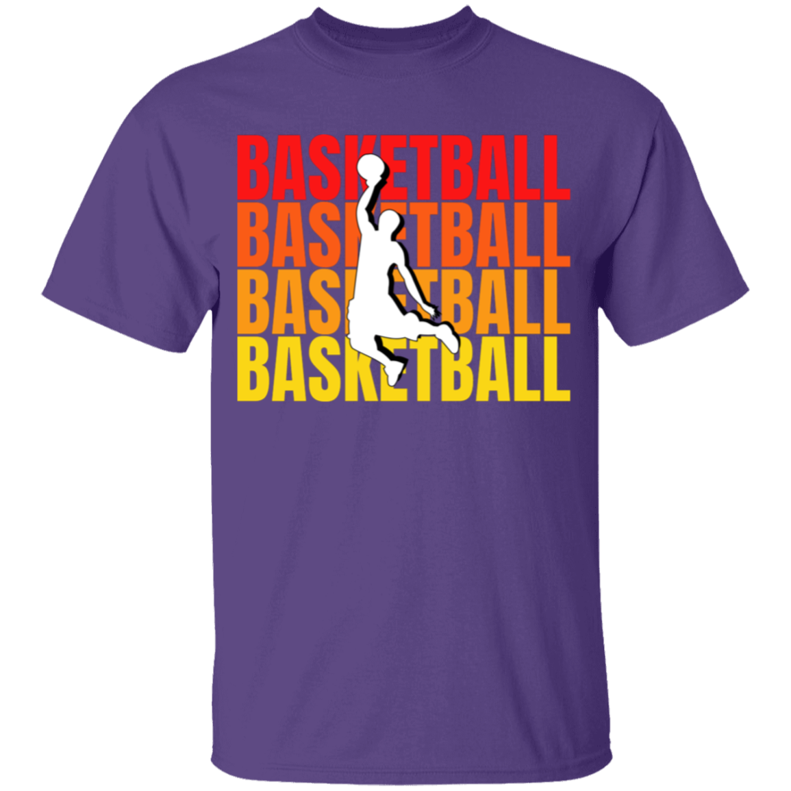 Unisex Basketball Youth 5.3 oz 100% Cotton T-Shirt