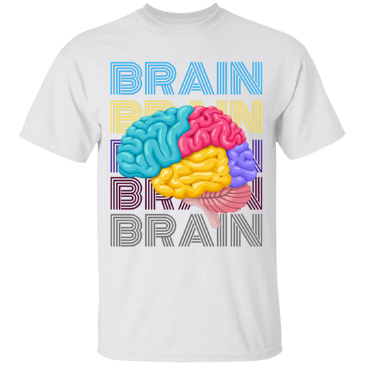 Unisex Brain Youth 5.3 oz 100% Cotton T-Shirt