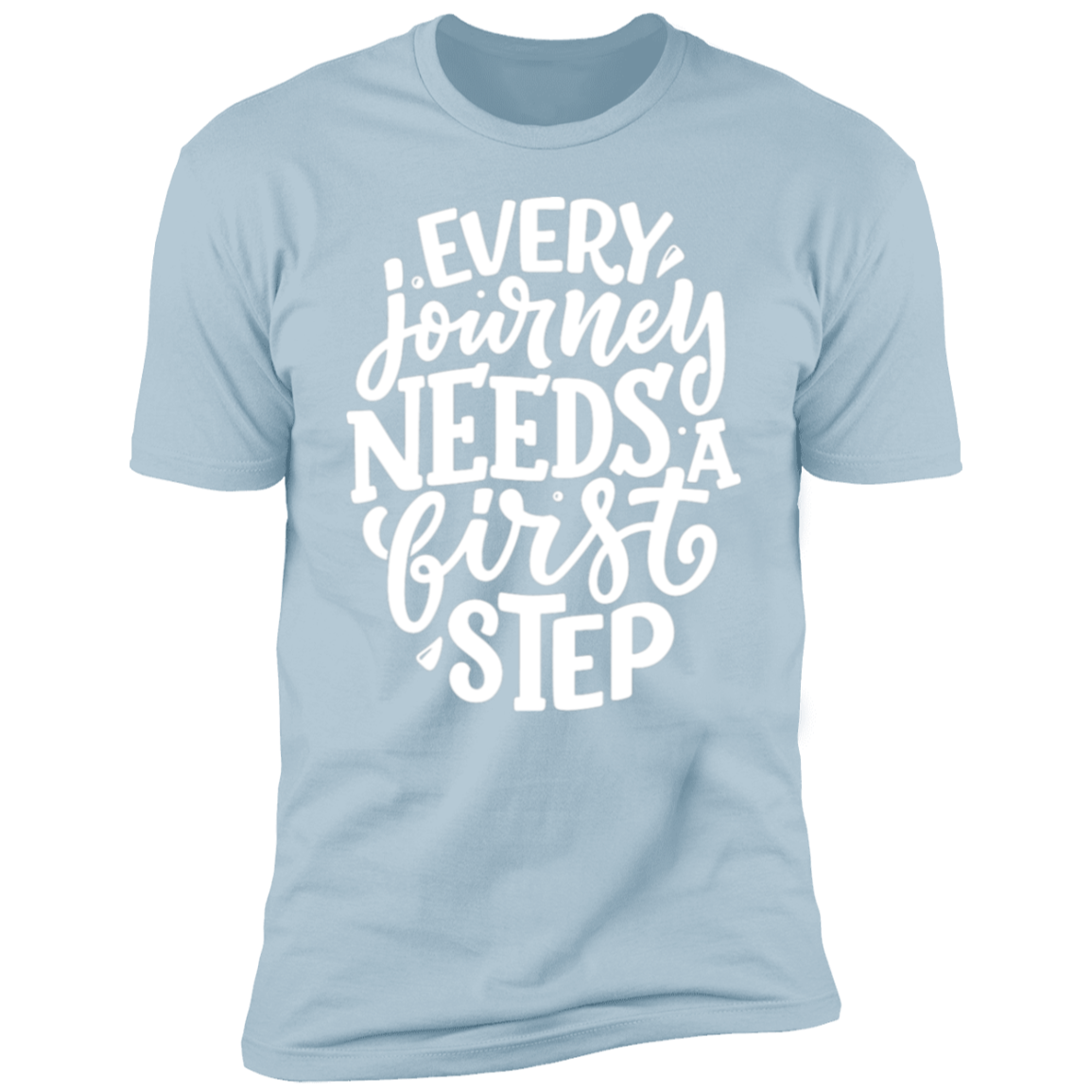 First Step White Detailed Short Sleeve T-Shirt