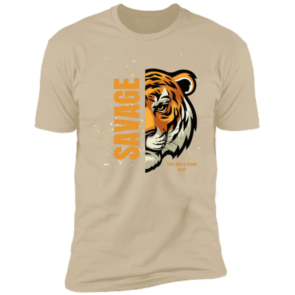 Savage Tiger Men Short Sleeve T-Shirt