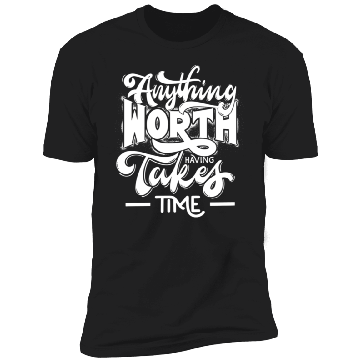 Anything Worth... White Detailed Short Sleeve T-Shirt