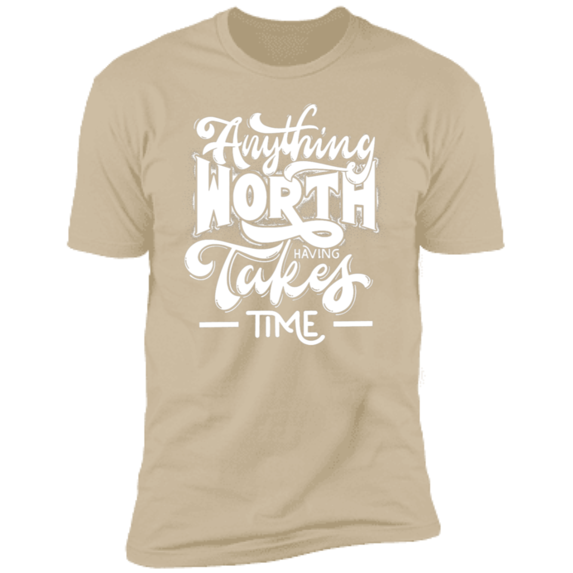 Anything Worth... White Detailed Short Sleeve T-Shirt