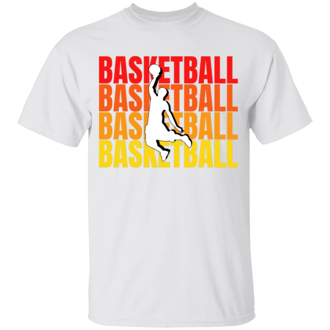 Unisex Basketball Youth 5.3 oz 100% Cotton T-Shirt