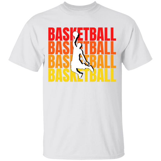 Unisex Basketball Youth 5.3 oz 100% Cotton T-Shirt