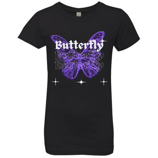 Butterfly Girl Princess T-Shirt