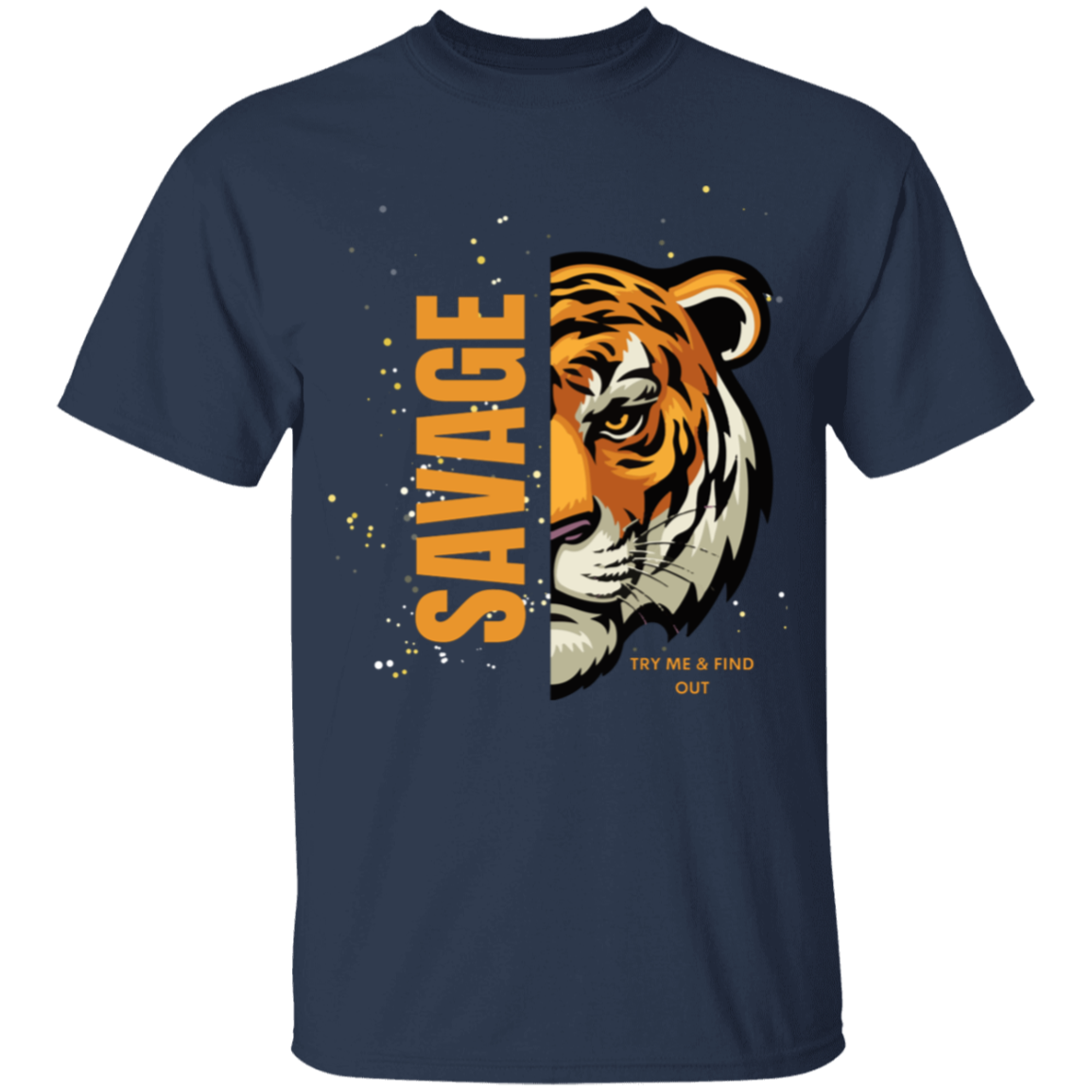 Unisex Savage Tiger Youth 5.3 oz 100% Cotton T-Shirt