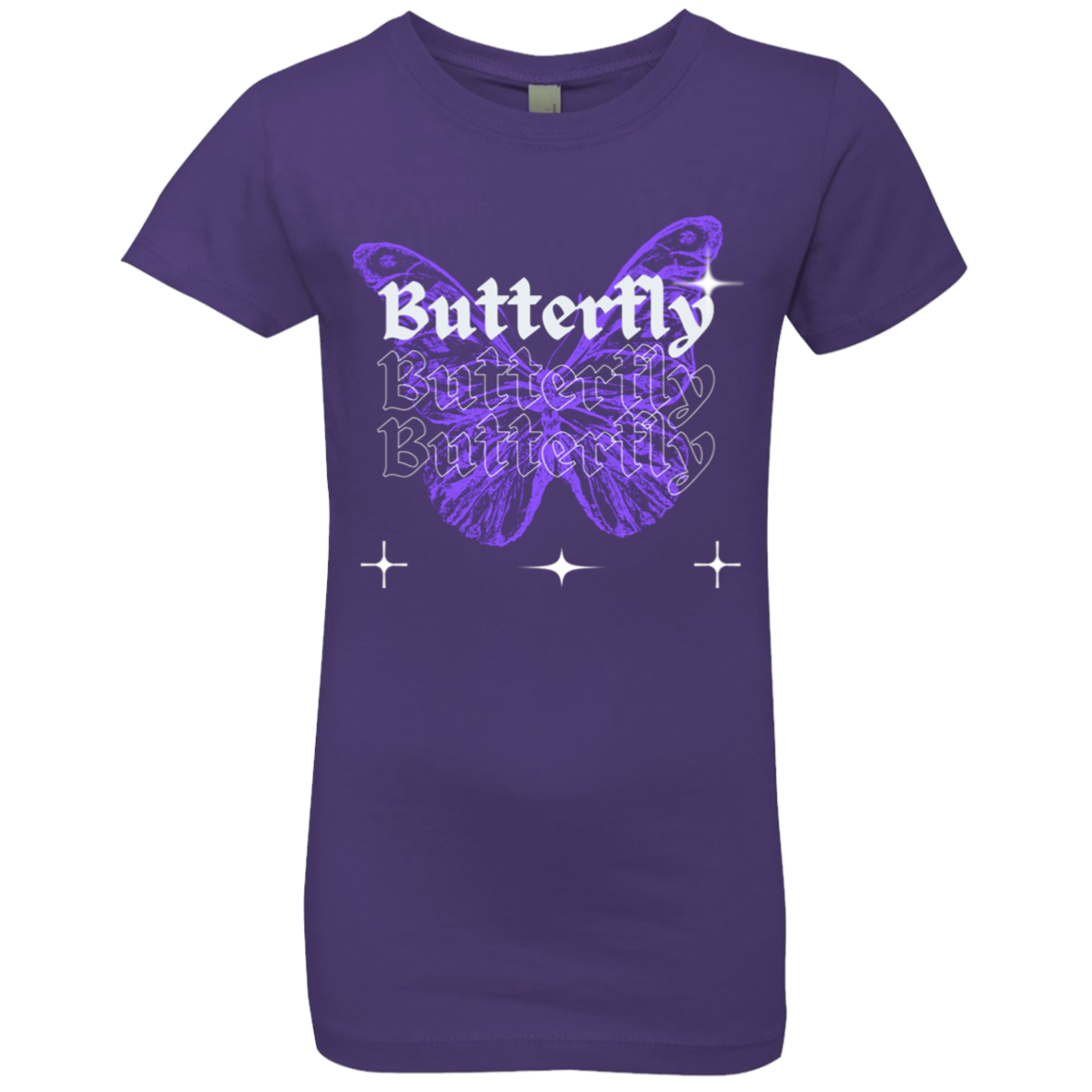 Butterfly Girl Princess T-Shirt