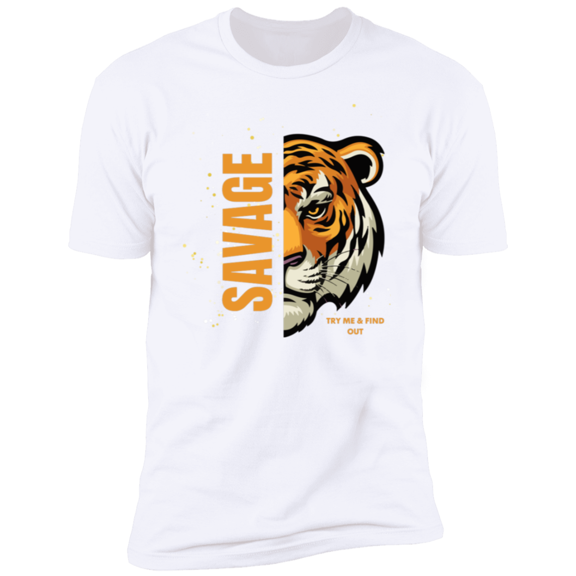 Savage Tiger Men Short Sleeve T-Shirt