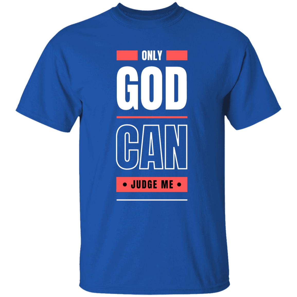 Unisex Only God Youth 5.3 oz 100% Cotton T-Shirt