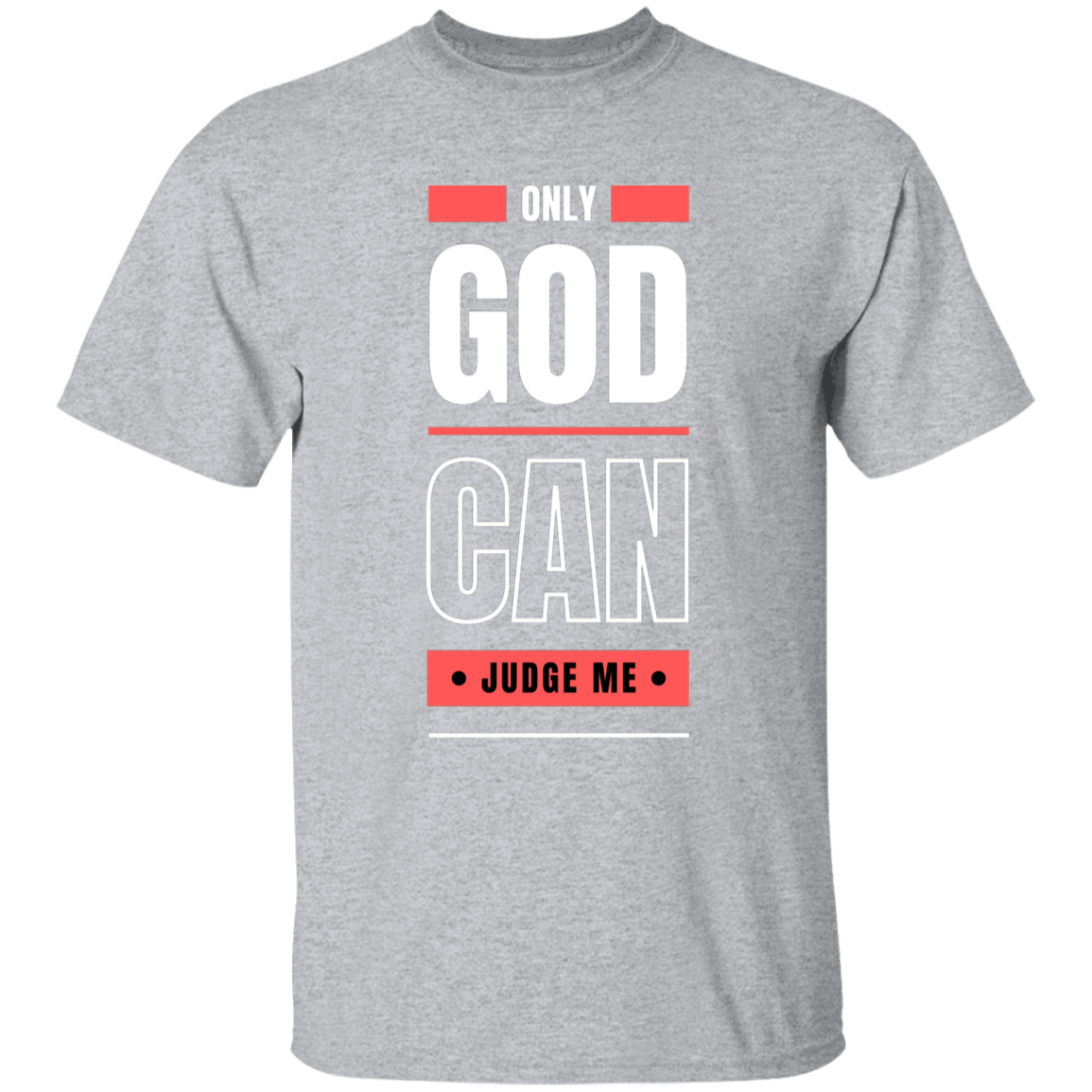 Unisex Only God Youth 5.3 oz 100% Cotton T-Shirt