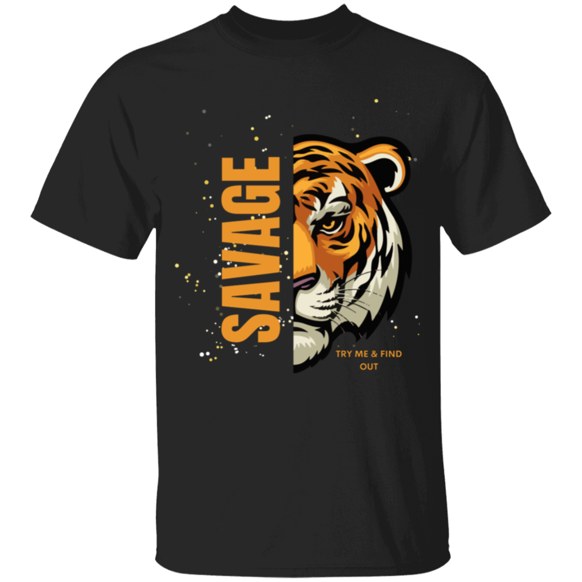 Unisex Savage Tiger Youth 5.3 oz 100% Cotton T-Shirt