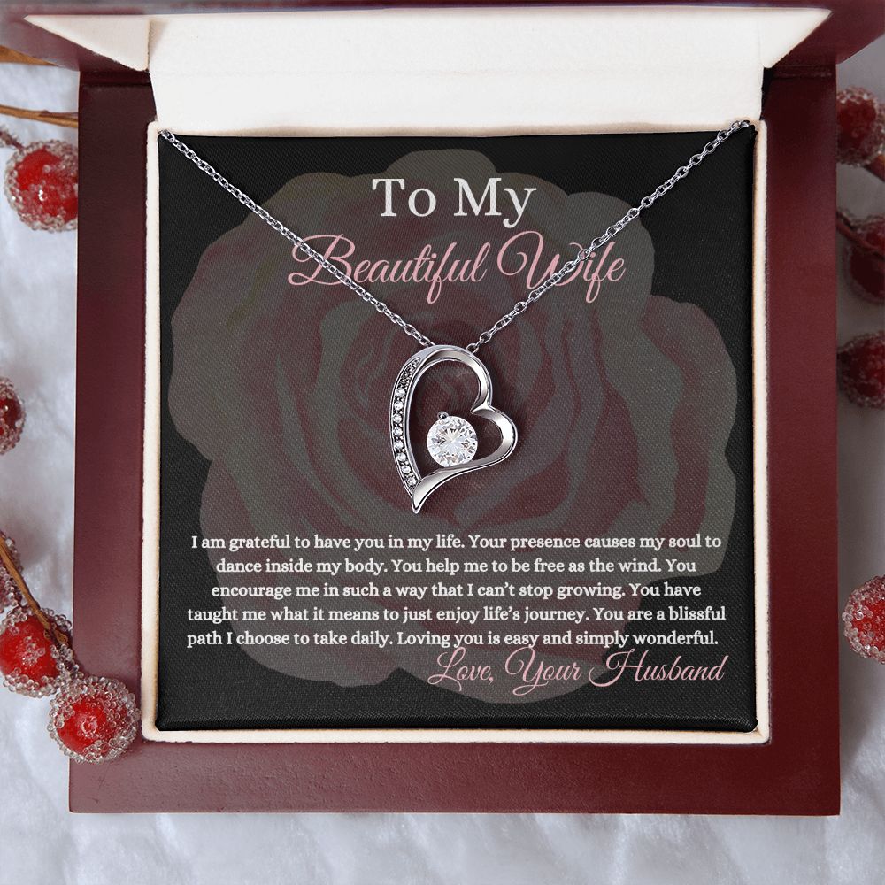 My Beautiful Wife | My Blissful Path | Forever Love Necklace