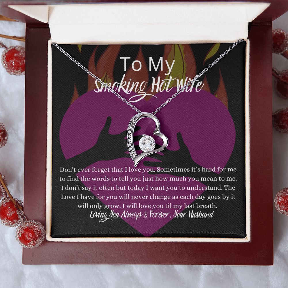 My Smoking Hot Wife | My Love | Forever Love Necklace