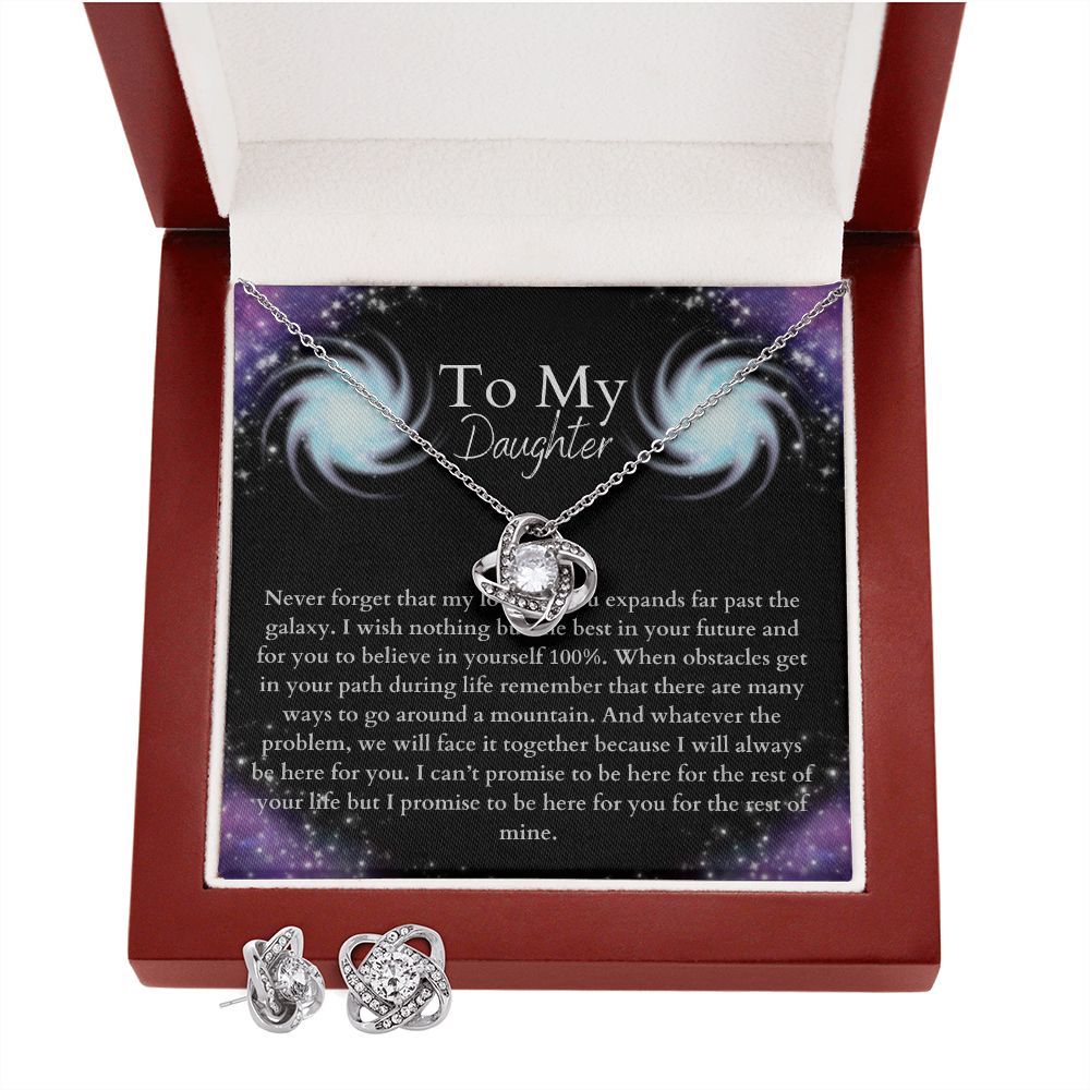 I Love My Galaxy |  Earring & Necklace Set