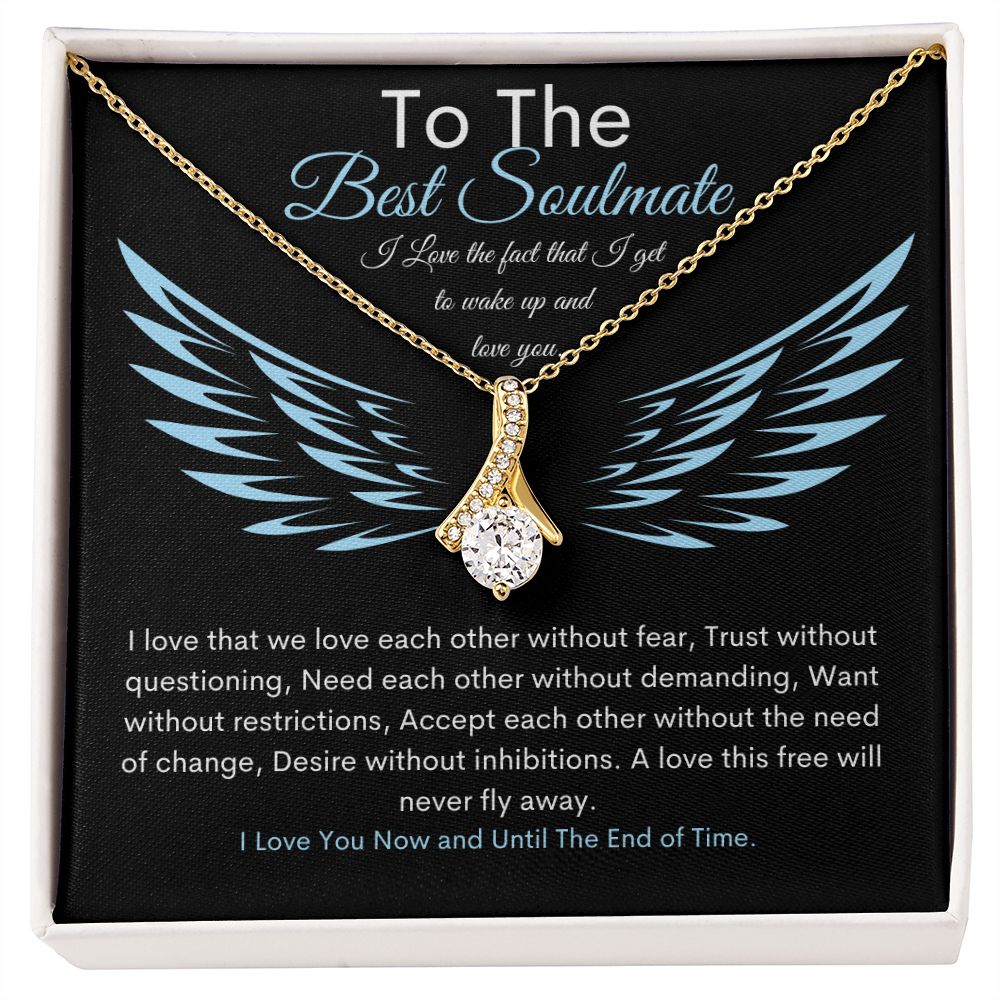 My Soulmate Is The Best | Love You More Daily | Alluring Beauty Necklace