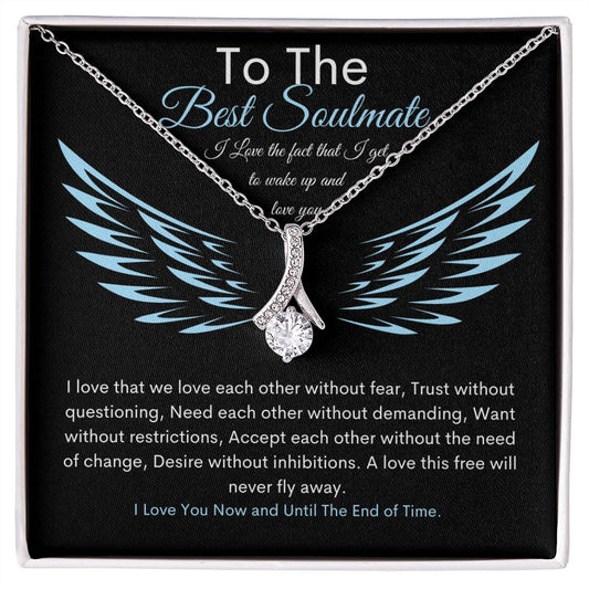 My Soulmate Is The Best | Love You More Daily | Alluring Beauty Necklace